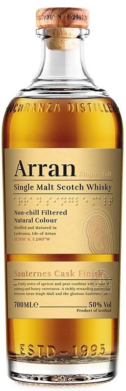 Arran The Sauternes cask finish - Single malt whisky - Ecosse - La Cave d'Emelyne