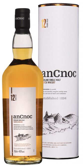 Whisky - An Cnoc 12 ans - Single malt whisky - Ecosse - Highland - La cave d'Emelyne