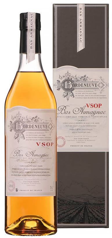 Armagnac - Chateau de Bordeneuve - VSOP - France - La cave d'Emelyne