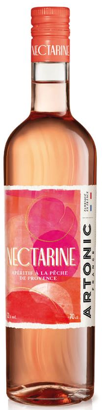 Liqueur Artonic Nectarine - Liqueur Aperitif - France - La cave d'Emelyne