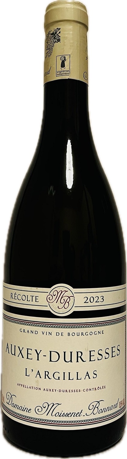 Vin blanc - Auxey Duresses L'argilas - Domaine Moissenet Bonnard - Bourgogne - La Cave d'Emelyne