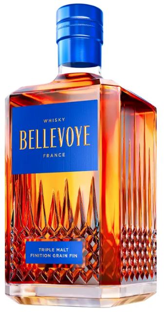 Whisky - Bellevoye Bleu - Blended Malt Whisky - France - La Cave d'Emelyne