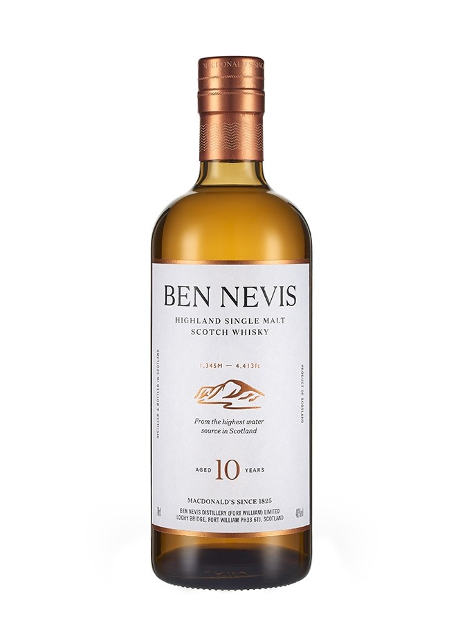 Whisky - Ben Nevis 10 ans - Single Malt Whisky - Ecosse Highlands - La Cave d'Emelyne