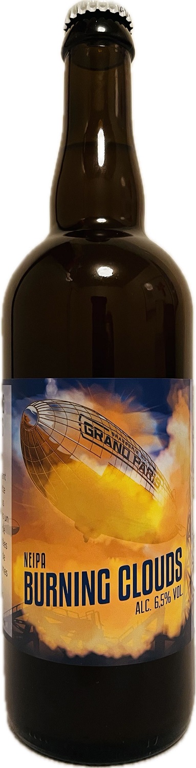 Bière - Burning Clouds - Brasserie du Grand Paris - Saint Denis - La cave d'Emelyne