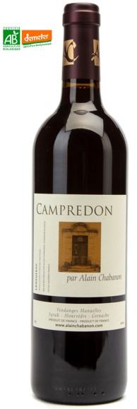 Vin Rouge - AOP Terrasses du Larzac - Campredon - Domaine Alain Chabanon - Languedoc- La Cave d'Emelyne