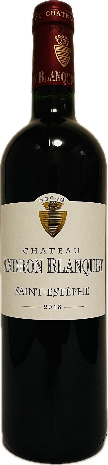 Vin Rouge - Andron Blanquet - Saint Estephe - Bordeaux - La Cave d'Emelyne