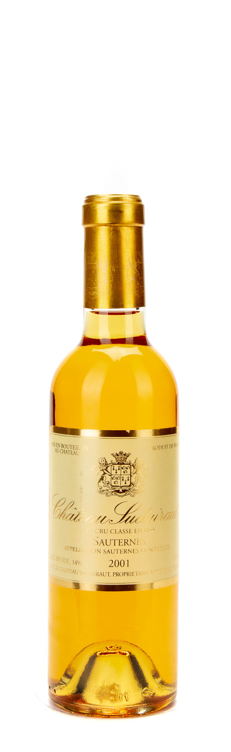 Vin Blanc - Sauternes - Premier Cru Classé - Chateau Suduiraut - 2001 - Bordeaux - La Cave d'Emelyne