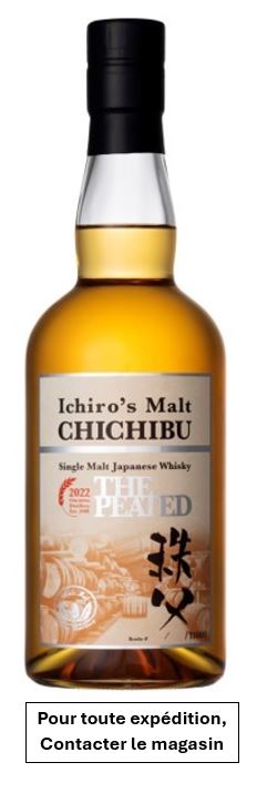 Whisky - Chichibu The Peated 2022 - Single Malt Whisky - Japon - la cave d'emelyne