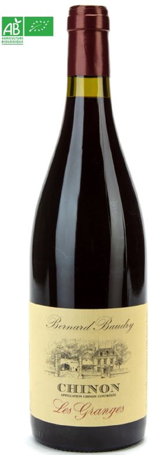 Vin Rouge - Chinon Les Granges - Loire - Domaine Bernard Baudry - La Cave d'Emelyne