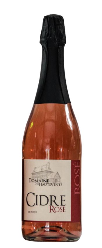 Cidre - Cidre Rose - Domaine des hauts vents - France - La cave d'Emelyne