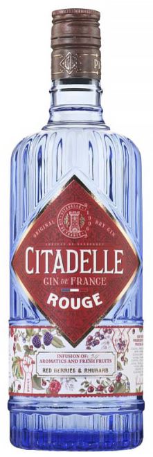 Gin - Citadelle Gin Le Rouge - France - La cave d'Emelyne