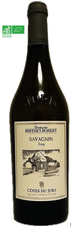 Vin Blanc - Savagnin - Cotes du Jura - Domaine Berthet Bondet - Jura- La Cave d'Emelyne