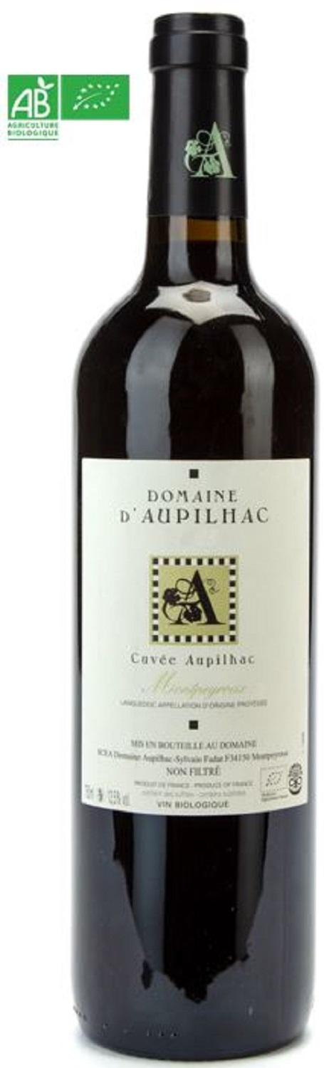 Vin Rouge - Cuvée Aupilhac Montpeyroux - Domaine d'Aupilhac - Languedoc - La cave d'emelyne