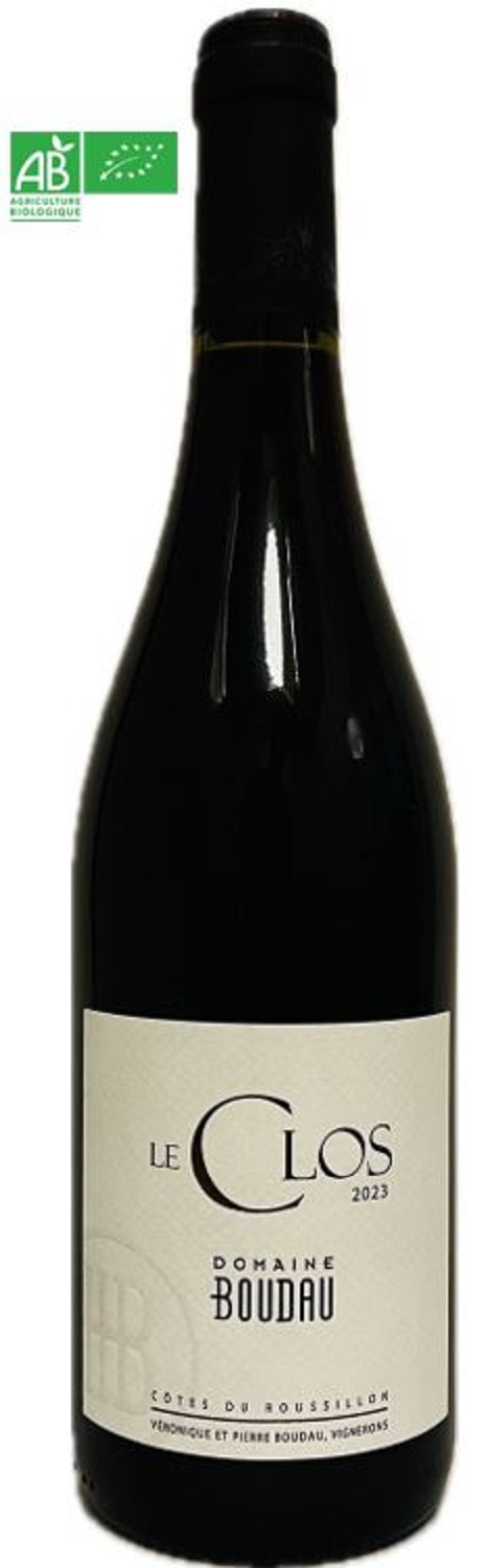 Vin Rouge - Cotes du Roussilon - Le Clos - Domaine Henri Boudau - Languedoc - La Cave d'emelyne