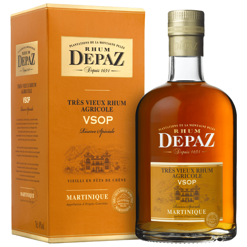 Rhum - Depaz VSOP Reserve Speciale - Rhum Agricole - France Martinique - La cave d'Emelyne