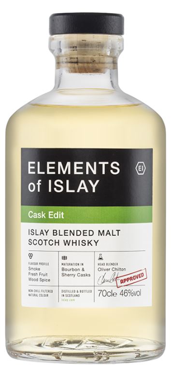 Whisky - Elements of Islay Cask Edit - Blended Malt Whisky - Ecosse - La cave d'Emelyne