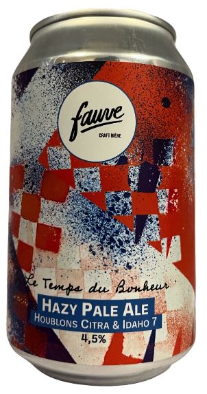 Biere -Le Temps du Bonheur - Session IPA - Brasserie Fauve - L'Epicerie d'Emelyne