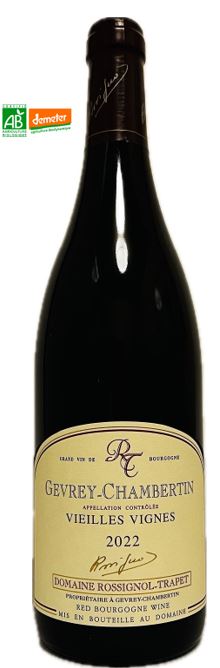 Vin Rouge - Gevrey Chambertin Vieilles vignes - Domaine Rossignol Trapet - Bourgogne - La cave d'Emelyne