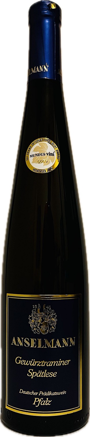 Vin Blanc - Gewurztraminer Spätlese 2024 Vendanges Tardives - Domaine Anselman - Allemagne - La Cave d'Emelyne