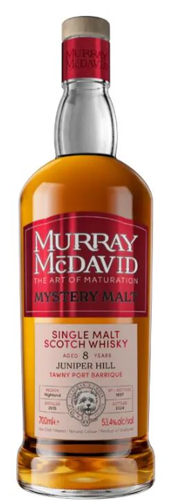 Whisky - Juniper Hill 8 ans 1st Fill Port - Murray McDavid - Single Malt Whisky - Ecosse - La cave d'Emelyne