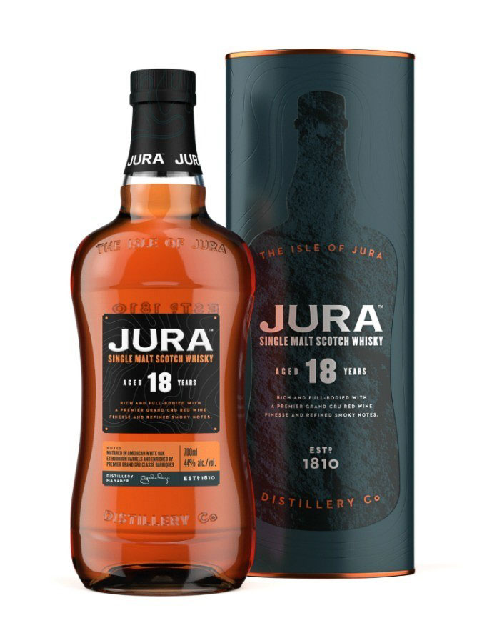 Whisky - Jura 18 ans - Single Malt Whisky - Ecosse - La cave d'Emelyne