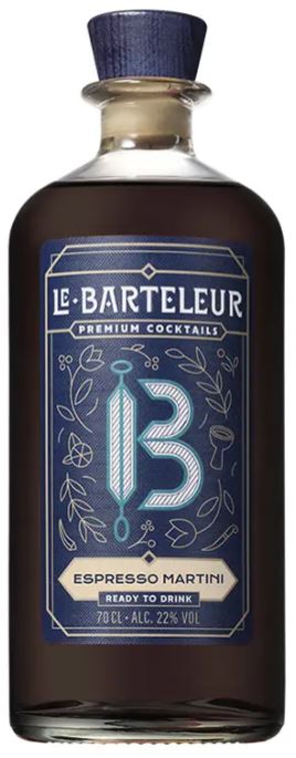 Premium Cocktail - Espresso Martini  Le Barteleur - Spiritueux - France - La cave d'emelyne
