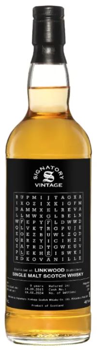 Whisky - Linkwood 2015 Hogshead - Signatory Vintage - Ecosse - Speyside - La cave d'Emelyne