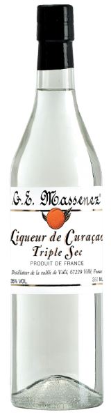 Spiritueux - Liqueur de Curacao Triple sec - Distillerie Massenez - France Alsace - La cave d'Emelyne