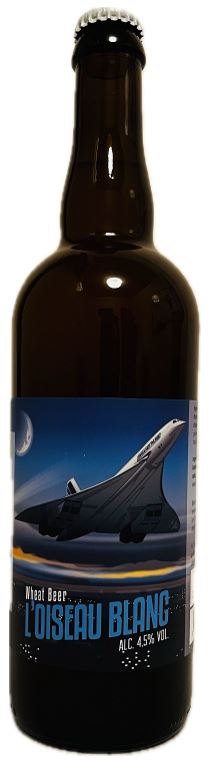 Biere - L'oiseau Blanc - Brasserie du grand Paris - Wheat Beer - France - La cave d'Emelyne