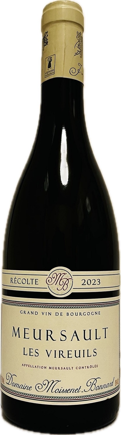 Vin Blanc - Meursault Les Vireuils - Domaine Moissenet Bonnard - Bourgogne - La Cave d'emelyne