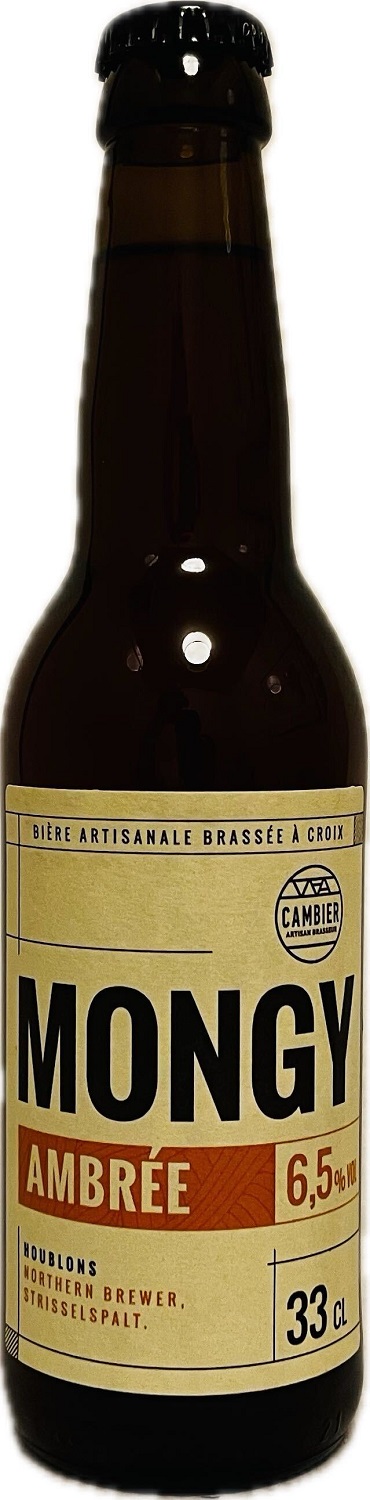 Biere - Mongy Ambree - Brasserie Cambier - France
