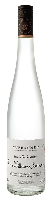 Eau de vie - Eau de vie Poire Williams Selection - Nusbaumer - France - La cave d'Emelyne