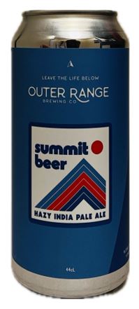 Biere - Summit Beer - Outer Range French Alps - Hazy India Pale Ale - France - La cave d'Emelyne