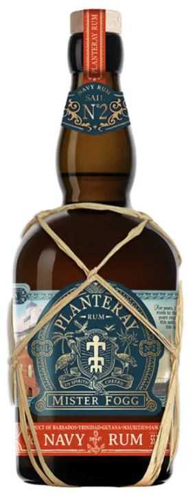 Rhum - Planteray Rum Mister Fogg Navy rum Sail n°2 - Rhum - Caraïbes - La cave d'Emelyne