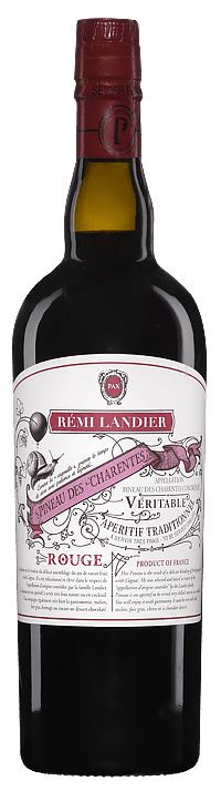 Pineau des Charentes - Remi Landier Pineau des Charentes Rouge - France- La cave d'Emelyne