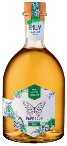 Rhum - Papillon Brun - Rhum agricole - Guadeloupe - la cave d'Emelyne