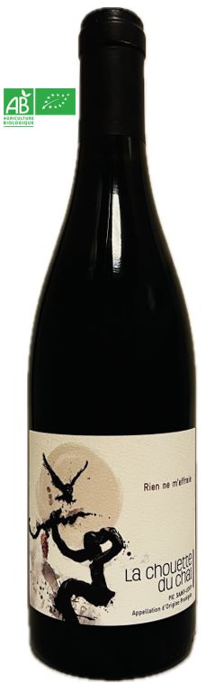 Vin Rouge - Rien ne m'effraie - Domaine La Chouette du Chai - AOP Pic Saint Loup - Languedoc - La cave d'Emelyne