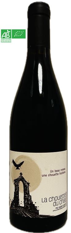 Vin Rouge - Un beau Roman, Une chouette histoire - Domaine La Chouette du Chai - AOP Pic Saint Loup - Languedoc - La cave d'Emelyne
